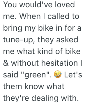 Screenshot 2025 08 27 at 11.46.39 AM A Customer Didnt Trust Them Because They Look Young, So They Had an Older, Inexperienced Worker Help Her Out With Her Bike