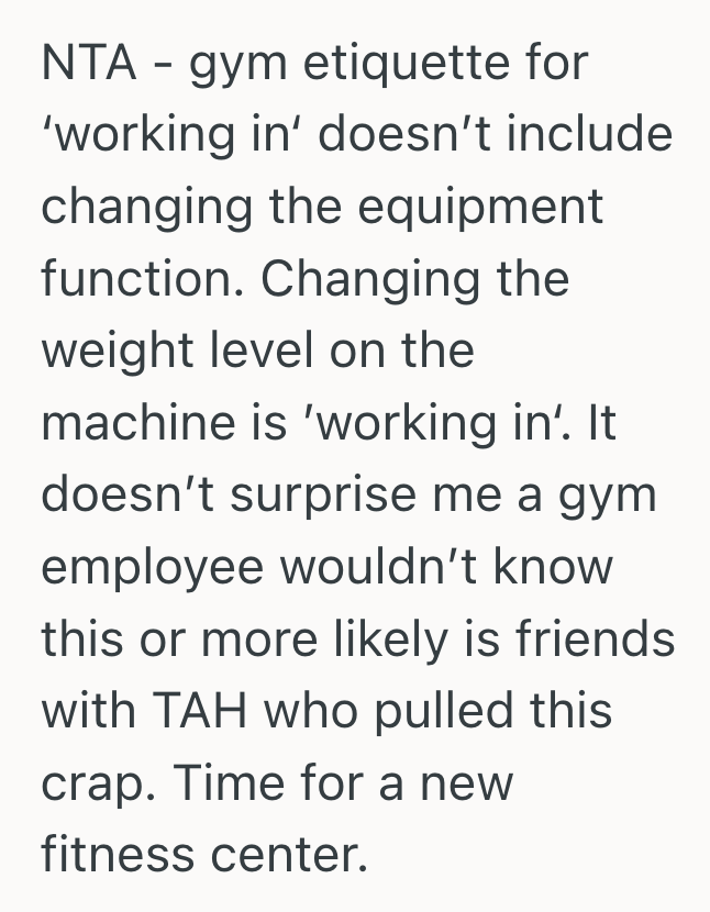 Screenshot 2025 08 27 at 12.02.42 PM Gym Goer Stood His Ground And Refused Mid Set Changes, But A Rude Stranger Rallied The Trainer And Turned The Whole Gym Against Him