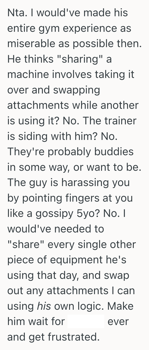 Screenshot 2025 08 27 at 12.04.52 PM Gym Goer Stood His Ground And Refused Mid Set Changes, But A Rude Stranger Rallied The Trainer And Turned The Whole Gym Against Him