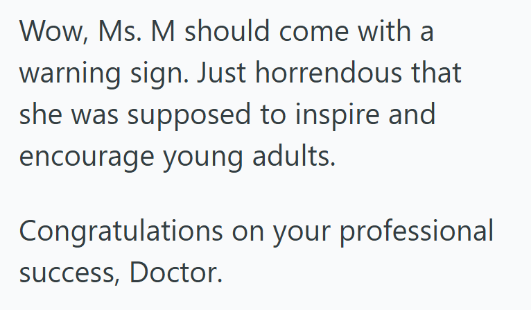 Screenshot 2025 08 28 140948 His Horrible Teacher Demeaned Him, So Years Later, When The Teacher Needed Help With Her Daughters Admission To Medical School, He Refused