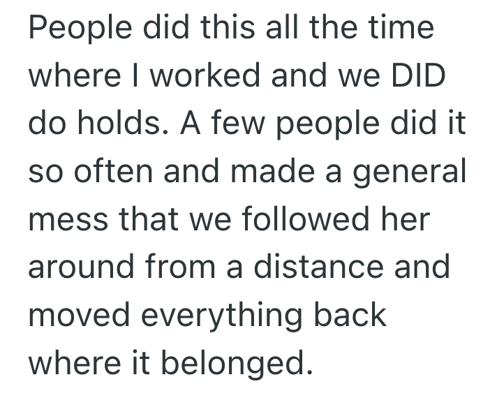 Screenshot 2025 08 28 at 10.18.12 PM Clothing Shopper Couldnt Decided What To Buy, So She Hid Items To Prevent Other Customers From Buying Them First
