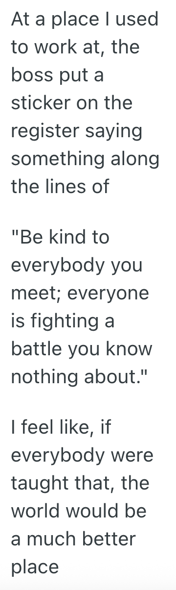 Screenshot 2025 08 28 at 11.29.06 AM Employee Returns To Work After Seizure Only To Be Met With An Entitled Customer Who Compares Bad Days, So She Makes The Customer Regret Her Words
