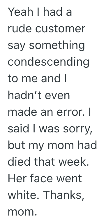 Screenshot 2025 08 28 at 11.30.05 AM Employee Returns To Work After Seizure Only To Be Met With An Entitled Customer Who Compares Bad Days, So She Makes The Customer Regret Her Words