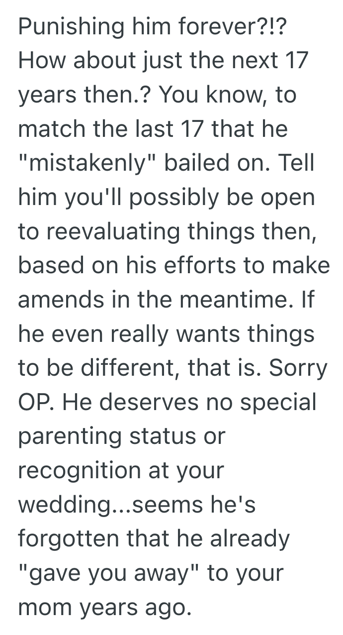 Screenshot 2025 08 28 at 2.33.28 PM Brides Father Walked Out When She Was Young, Which Left Her Mom To Raise Her Alone. So When He Demanded To Walk Her Down The Aisle It Put Her In A Tough Spot.