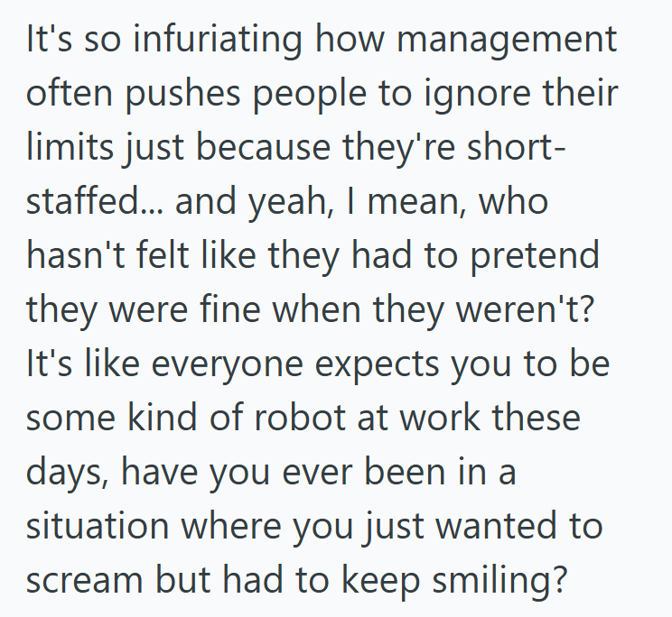 Screenshot 2025 08 29 153430 He Couldnt Lift Heavy Gym Equipment At The Gym He Works At Due To An Injury, So His Manager Mocked Him For Making His Female Colleague Lift The Weights