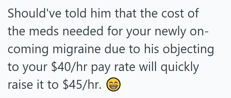Screenshot 2025 08 29 184915 A Company Contacted Him For His Services And Later Refused To Pay The Hourly Rate They Had Agreed To, So He Decided To Leave