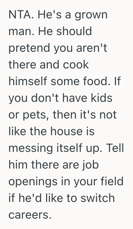 Screenshot 2025 08 30 at 3.20.08 PM He Worked Grueling Ten Hour Days While She Had A Cushy Remote Role, So He Got Angry When She Didn’t Spend Her Downtime Cleaning And Cooking
