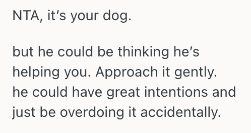 Screenshot 2025 08 31 at 11.19.05 AM His Roommate Kept Feeding His Dog Without Being Asked, So Now He Feels Like Hes Losing A Special Bonding Moment With His Pet