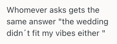Screenshot 2025 08 31 at 4.54.19 PM He Learned Their Long Term Partner Wasnt Invited To Their Siblings Wedding, So They Decided Not To Attend At All