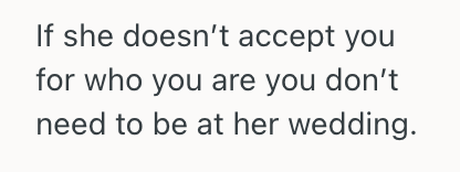 Screenshot 2025 08 31 at 4.55.47 PM He Learned Their Long Term Partner Wasnt Invited To Their Siblings Wedding, So They Decided Not To Attend At All