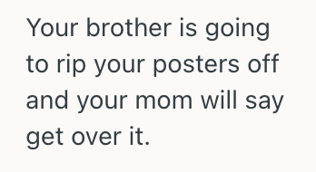Screenshot 2025 08 31 at 5.19.46 PM His Brother Demanded That He Take Down The Scary Posters In His Room, But This Teenage Boy Refused