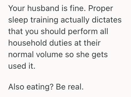 Screenshot 2025 08 31 at 5.50.57 PM Woman Doesnt Want To Accidentally Wake Up The Baby, So She Confronted Her Husband About Making Loud Noises