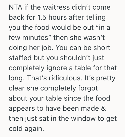 Screenshot 2025 08 31 at 7.13.38 PM A Family Waited Two Hours Before Their Orders Came, So They Decided Not To Leave A Tip