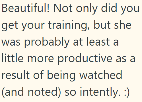 Screenshot 1 6e3457 Her Colleague Was In Charge Of Training Her For A New Role But Tried Sabotaging Her Instead, So She Decimated Her Plans