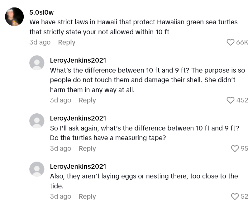 Screenshot 1 a98f7c Women Passes By All The Barricades Between Her And Protected Sea Turtles In Perfect Example Of What Not To Do On Vacation