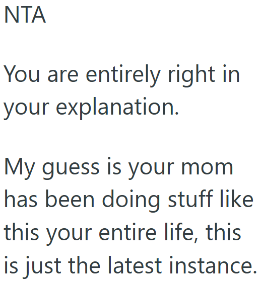 Screenshot 4 2d3c6a He Had Plans With His In Laws And Friends, But His Mom Thinks He Should Cancel Everything To Go To A Barbecue With His 80 Year Old Grandparents
