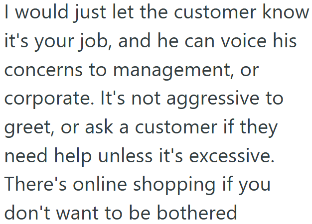 Screenshot 4 907ae5 Angry Man Told Retail Worker That He Was Tired Of Being Attacked By Friendly Employees At That Store, But They Had No Idea What He Was Talking About