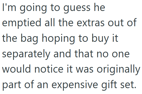 Screenshot 4 b18319 Customer Told The Manager He Refused To Pay More For A Designer Bag Because He Didnt Know The Brand, Leaving Everyone Baffled