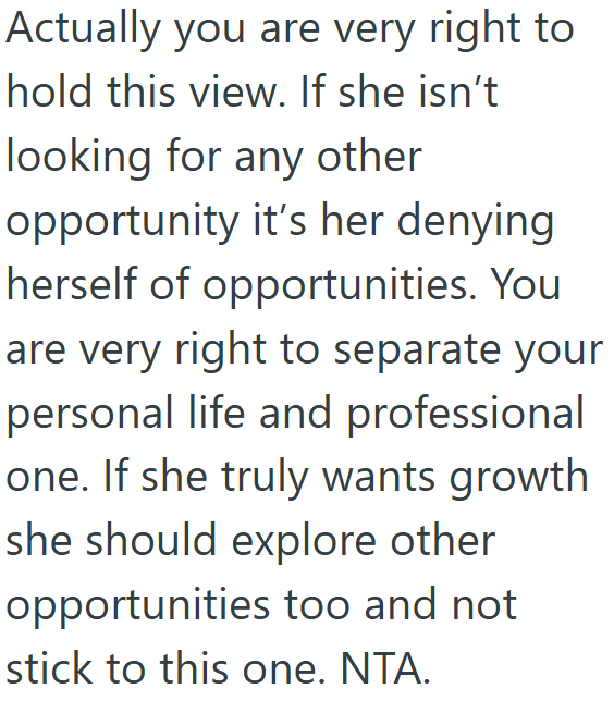 Screenshot 4 f998e8 His Wife Wants To Apply For A Job At His Company, But He Thinks Its A Terrible Idea
