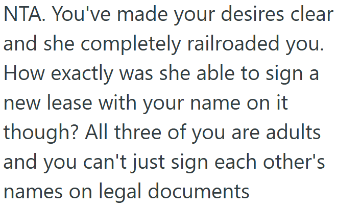 Screenshot 5 3523b3 Sister Stopped Paying The Apartments Bills And Let Her Boyfriend Move In, So Theyve Been Planning To Move Out Without Telling Her