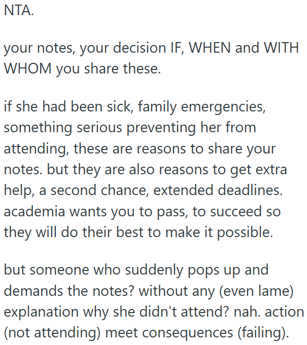 Screenshot 6 Ghost Classmate Showed Up After Disappearing For Months And Asked For Her Notes Before The Exam, But She Said No