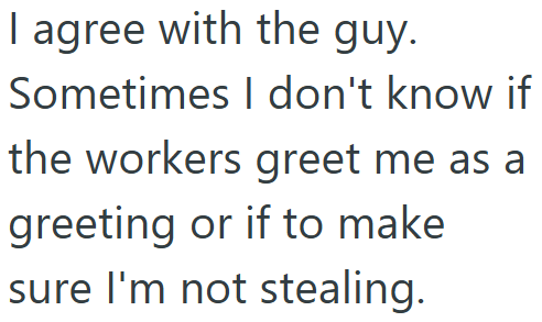 Screenshot 6 14d885 Angry Man Told Retail Worker That He Was Tired Of Being Attacked By Friendly Employees At That Store, But They Had No Idea What He Was Talking About