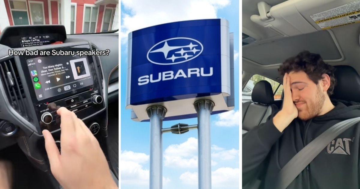 Subaru speaker system