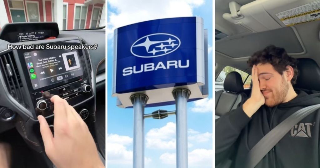 Subaru speaker system