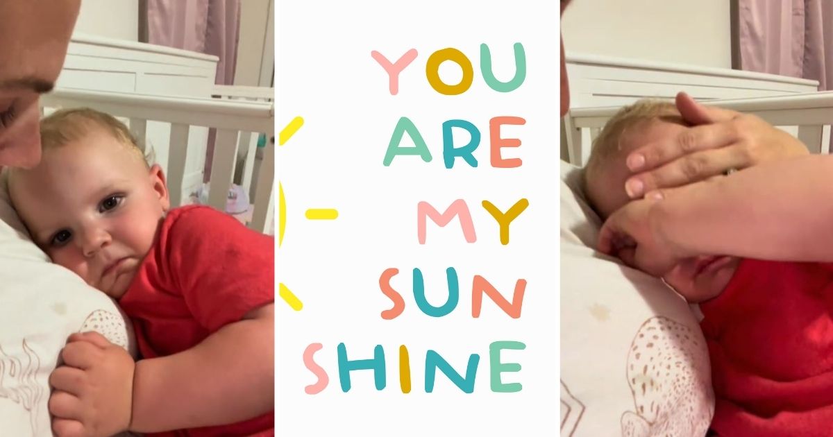 Mom singing 'you are my sunshine'