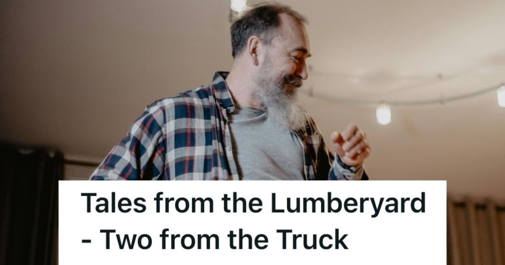 Man in home laughing