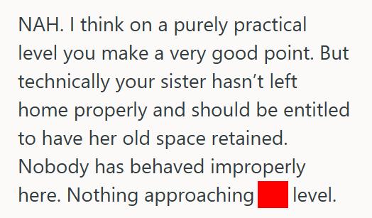 That Room She Asked Her Parents To Make Her Younger Sister Give Up Her Room Since She’s Barely Home, But Now Her Whole Family Is Mad And Says Shes Being Ridiculous