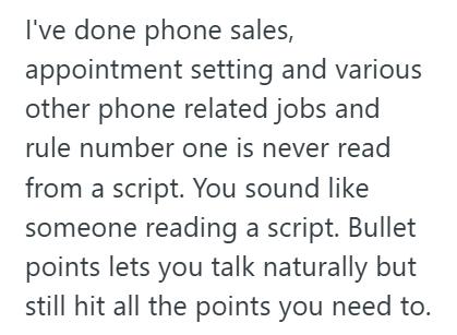 The Script 3 Her New Boss Demanded She Read The Call Script Word For Word, So She Did It Robotically And The Rule Changed The Next Day