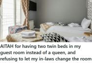 In-Laws Tried To Force Couple To Replace Twin Beds With A Queen, But They Refused And Now The In-Laws Are Bad-Mouthing Them To The Rest Of The Family