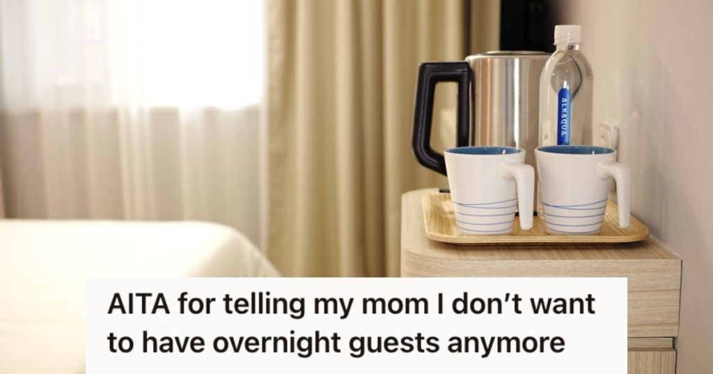 A hotel room with bed and basic amenities