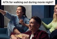 Young Lady Felt Ignored By Her Siblings Because They Never Watched The Movie She Wanted To Watch, So She Walked Out On Movie Night