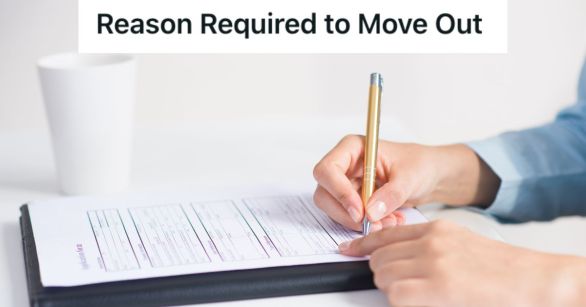 Person filling out a form