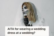 Man Wore A Corpse Bride Costume To A Party, So The Bride Accused Him Of Ruining Their Wedding