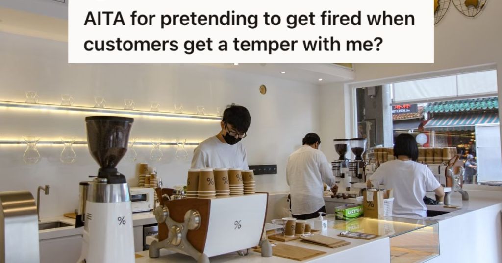 Employees working in a coffee shop