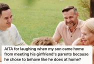 Man Constantly Reminded His Son About Proper Table Etiquette, But When He Wouldn’t Listen, He Got Embarrassed In Front Of His Girlfriend’s Family