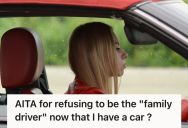Woman Refused To Be The Family’s Driver, So Her Sister Blamed Her For Missing A Job Interview