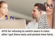 Student Arrived To Class Early So She Could Sit In Her Favorite Seat, But A Group Of Girls Asked Her To Move