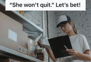 Her Coworker Was Confident That She Wouldn’t Quit Her Job Despite Stress and Exhaustion, But This Woman Proved Her Wrong