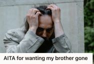 Young Man Was Fed Up With His Older Brother’s Weird And Unpleasant Behavior, So He Tried To Convince Their Mother To Let Him Go
