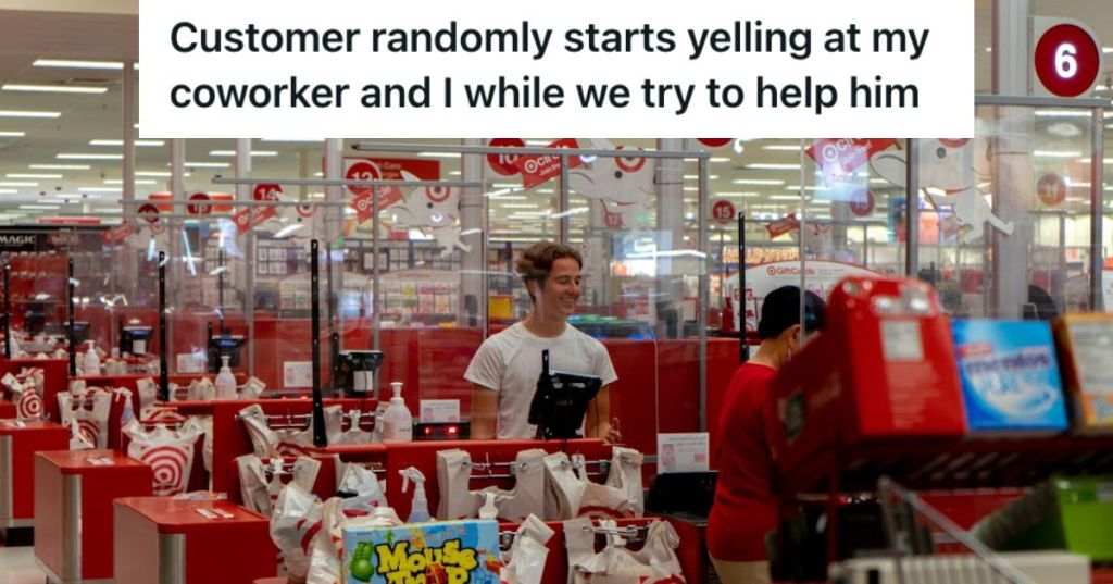Cashier lanes at Target
