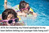 Her Friend Refused To Apologize, So This Woman Stopped Letting Their Children Play Together