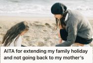 Her Elderly Mother Criticized Her A Lot During A Holiday Vacation, So She And Her Husband Decided To Cut Their Visit Short