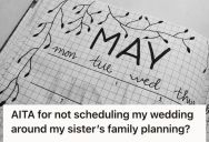 Woman Prefers To Get Married In May, But Her Mom Is Pressuring Her To Choose A Different Month