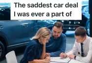 Couple Buys Car, But Then The Husband Comes Back A Week Later And Explains That They No Longer Need It