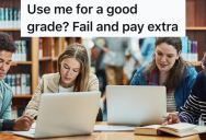 Student Refuses To Show Up For Class And Doesn’t Do Any Of The Work On The Lab Reports, But His Lab Partner Figures Out What He’s Up To And Refuses To Let Him Get His Way