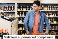 Cashier Refuses To Sell Customer Booze Because His Friend Forgot To Bring His ID, So He Leaves $300 On The Counter And Walks Out